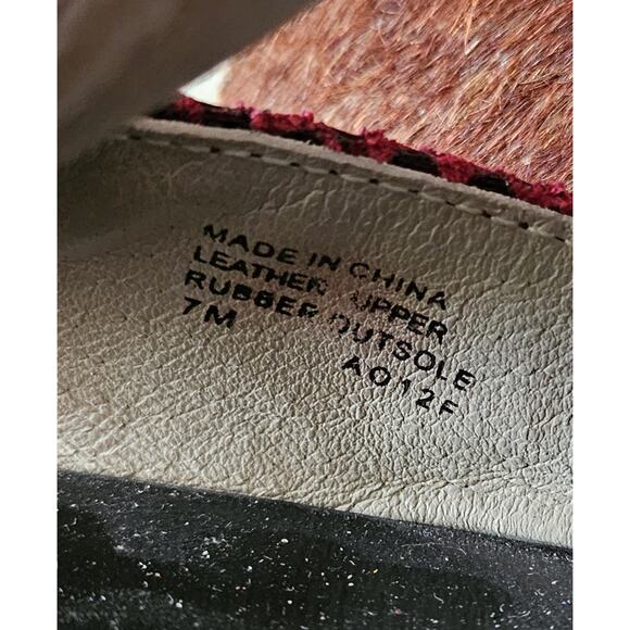 Michael Michael Kors Heels Womens 7 M Berkley Open Toe Gladiator Snake Burgundy - Picture 7 of 7